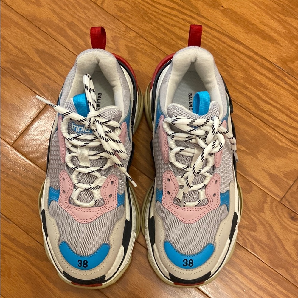 Balenciaga Triple S Women’s Sneakers, size 38.